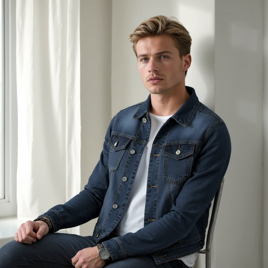 Chaqueta de Jean con corderito