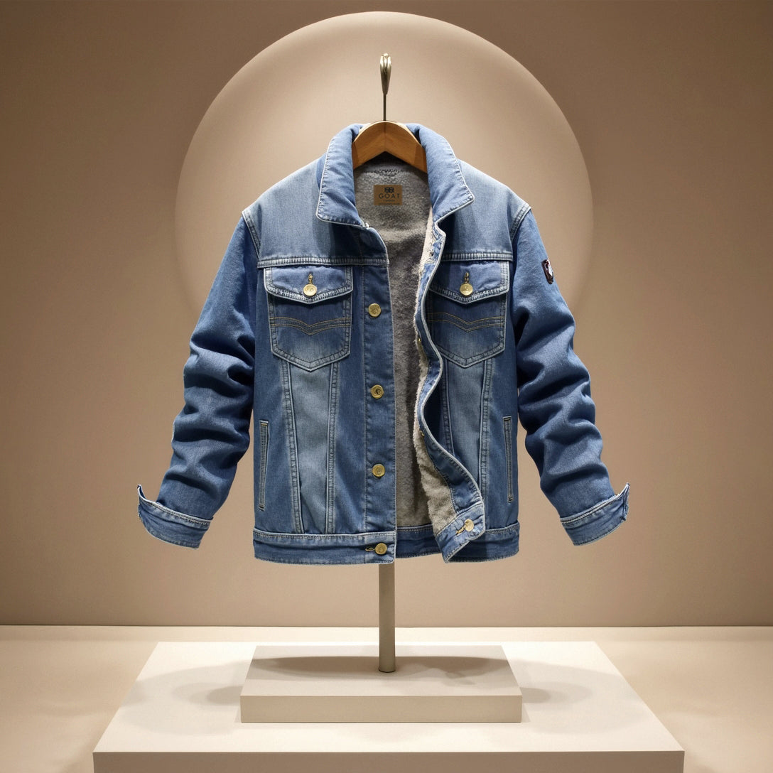 Chaqueta de Jean con corderito