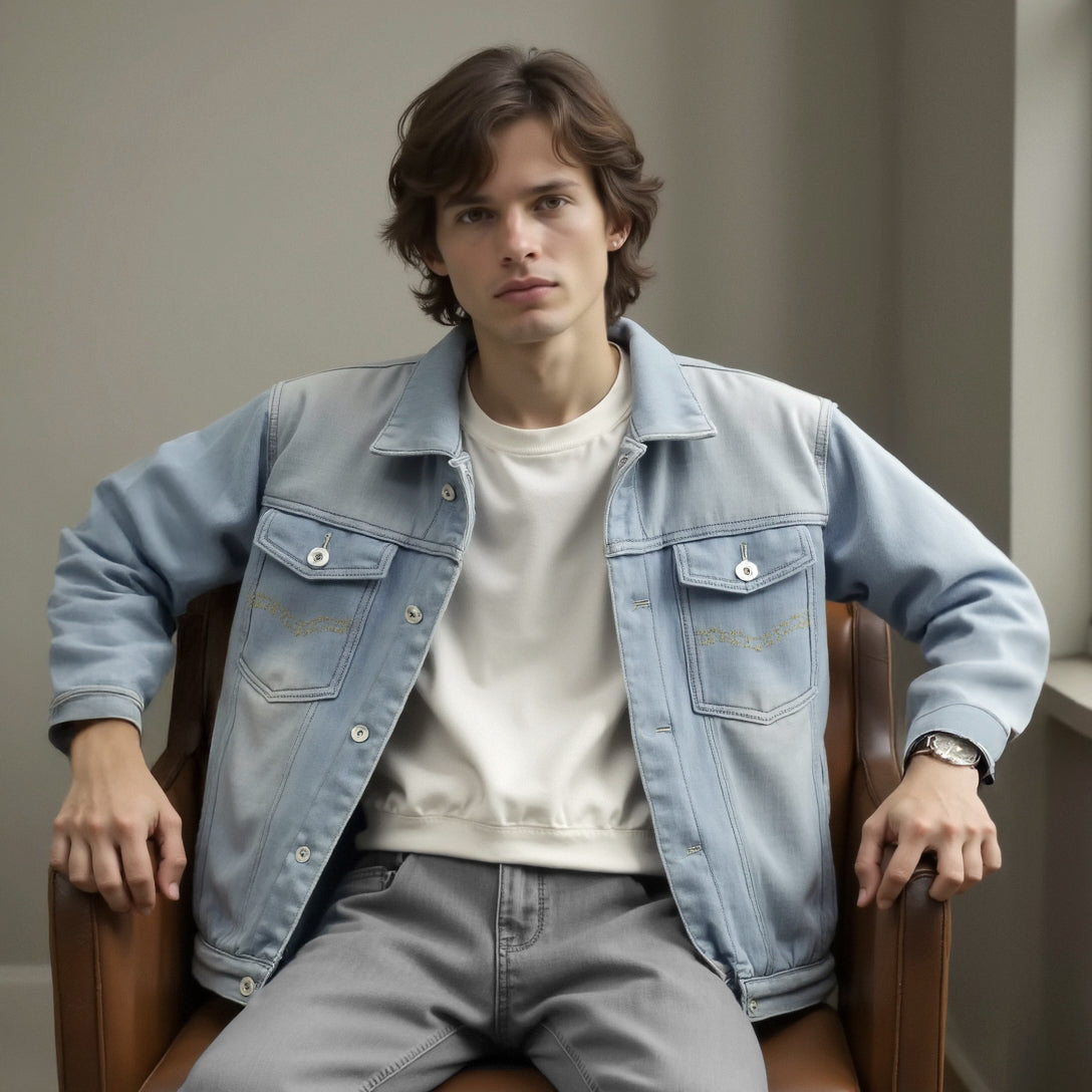 Chaqueta de Jean con corderito