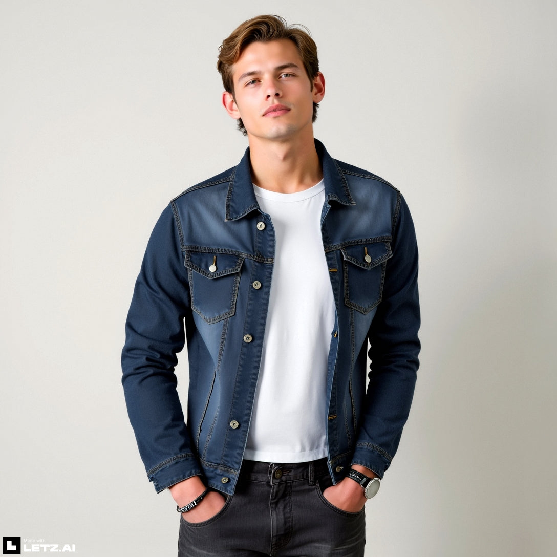 Chaqueta de Jean con corderito