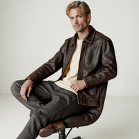 Thumbnail for Chaqueta de Cuero Vacuno Goat London