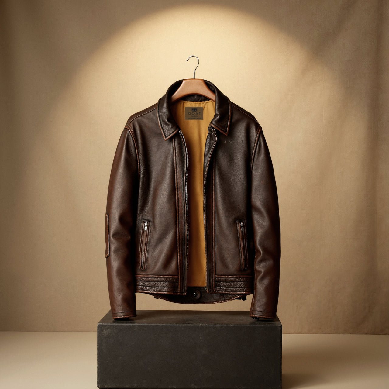 Chaqueta de Cuero Vacuno Goat London