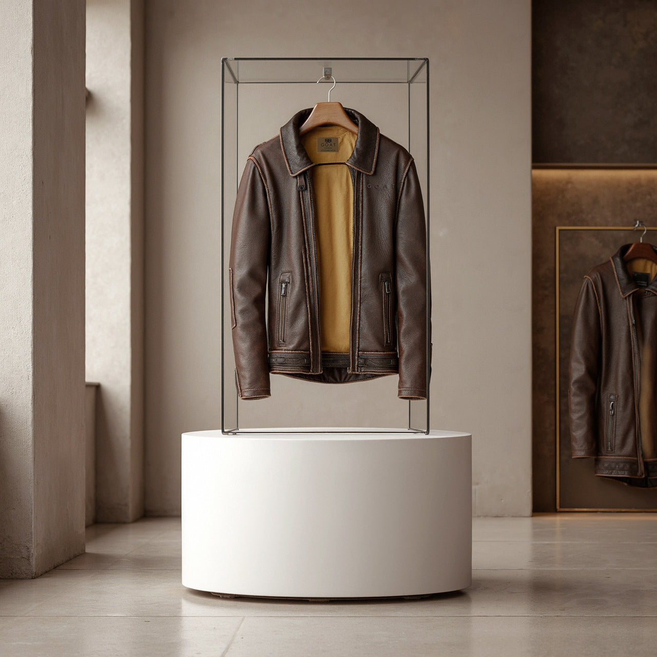 Chaqueta de Cuero Vacuno Goat London