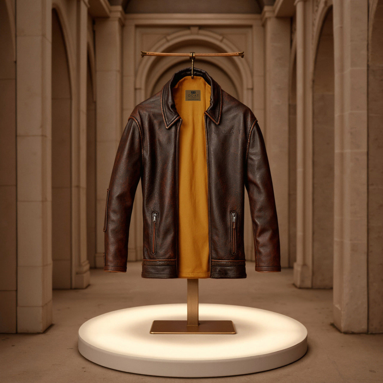 Chaqueta de Cuero Vacuno Goat London