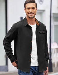 Thumbnail for Camisa con cuello de Pana