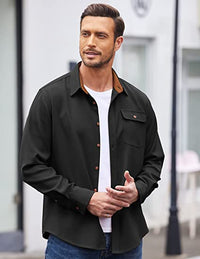 Thumbnail for Camisa con cuello de Pana