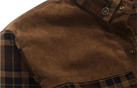 Thumbnail for Chaqueta con corderito a cuadros