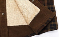 Thumbnail for Chaqueta con Corderito a Cuadros