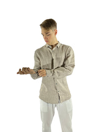 Thumbnail for Camisa 100% Lino INGLES