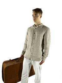 Thumbnail for Camisa 100% Lino INGLES