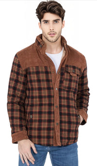 Thumbnail for Chaqueta con Corderito a Cuadros