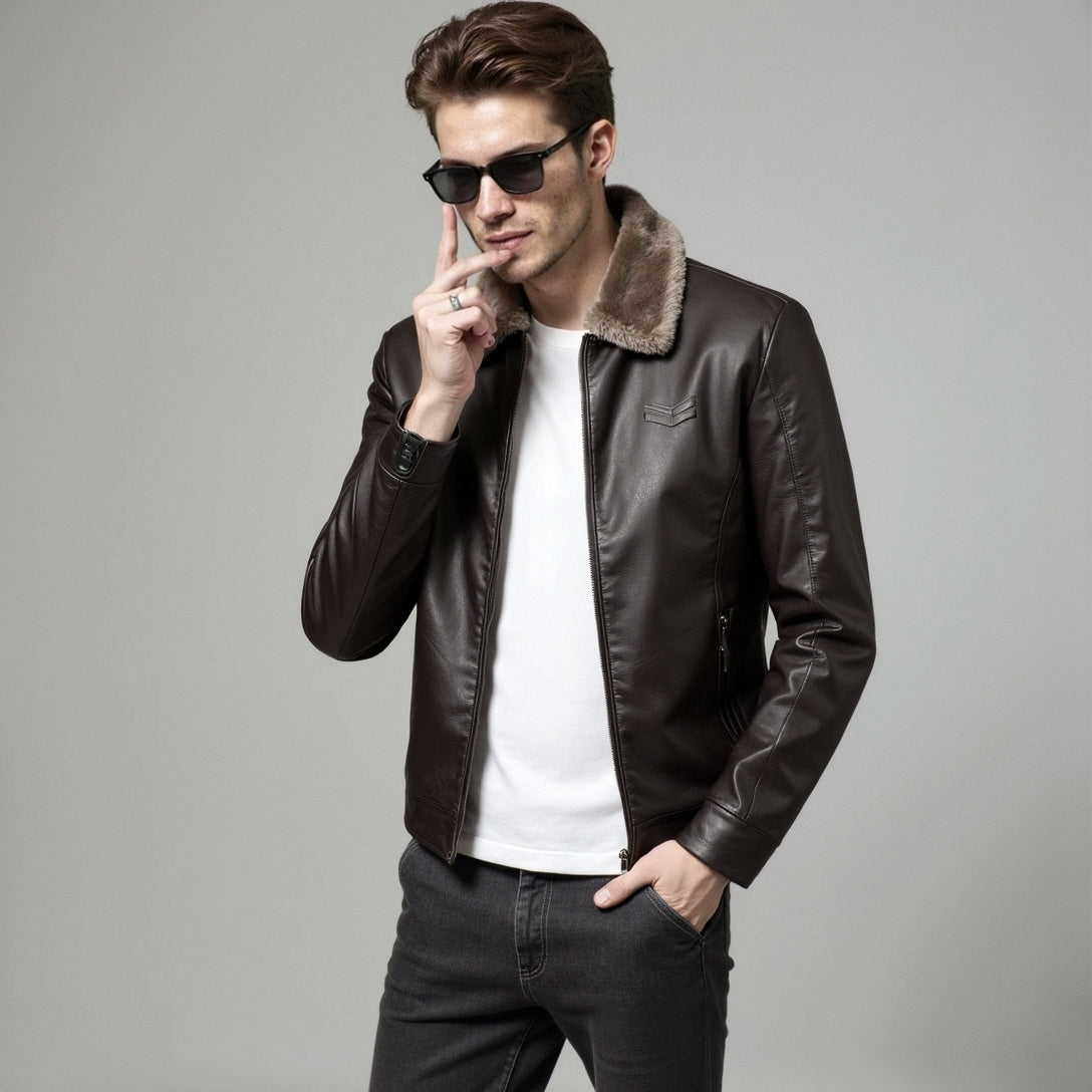 Chaqueta de Cuero