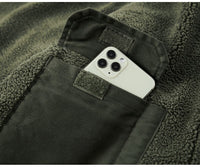 Thumbnail for Chaqueta con forro de Sherpa Verde