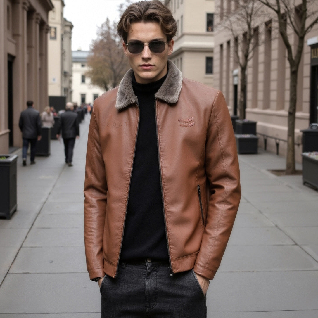 Chaqueta de Cuero
