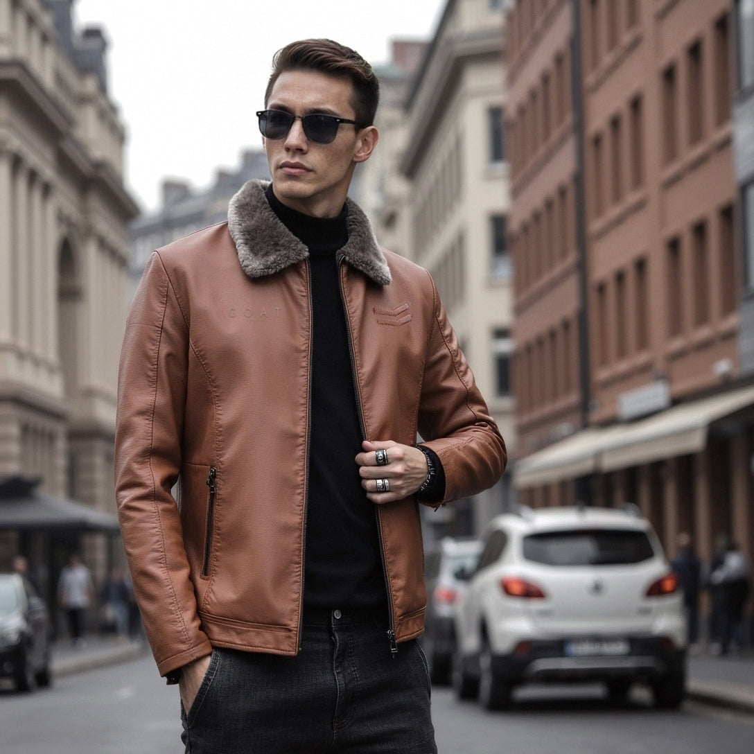 Chaqueta de Cuero