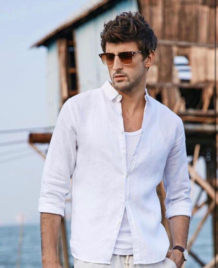 Camisa 100% Lino (Black Line)