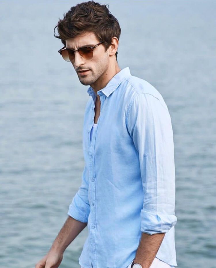 Camisa 100% Lino (Black Line)