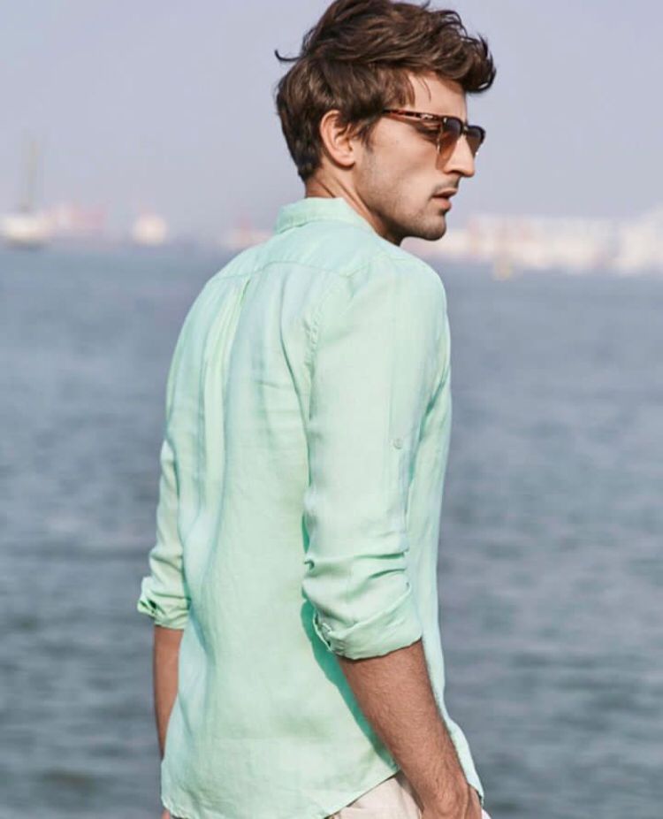 Camisa 100% Lino (Black Line)