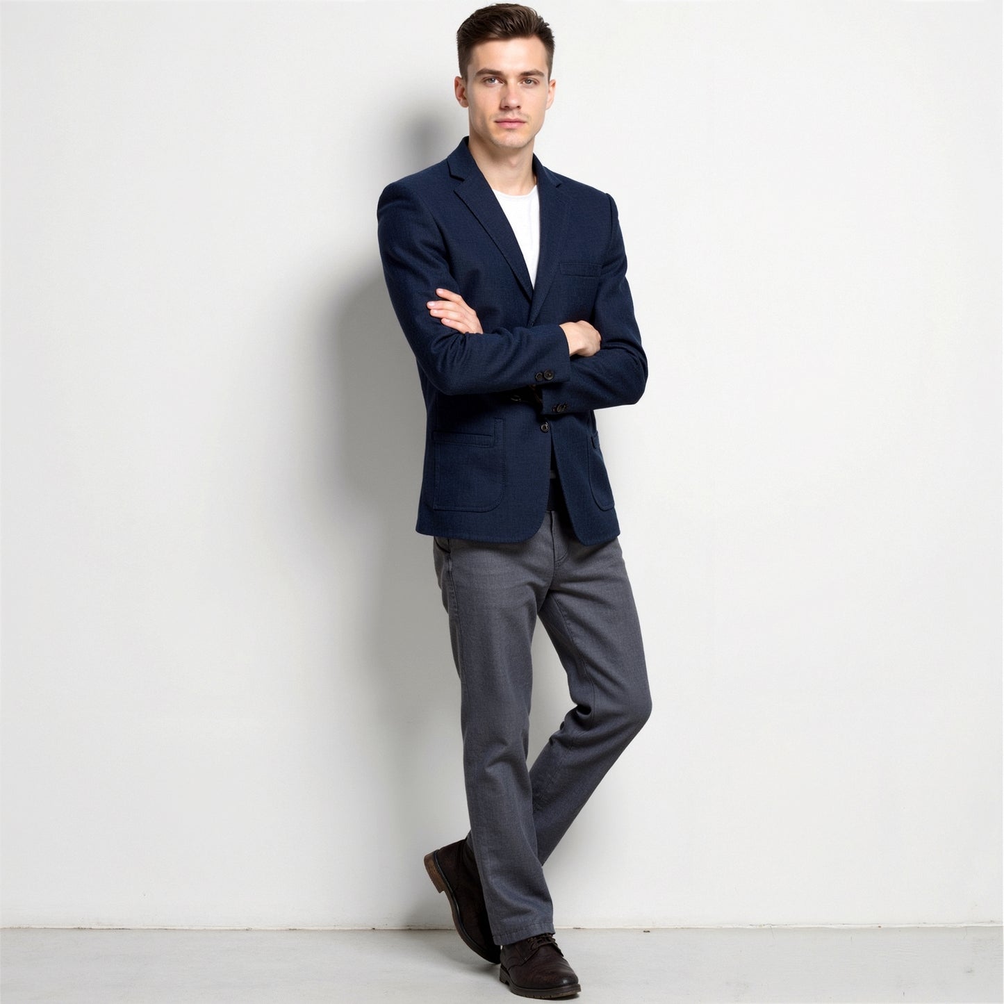 Blazer azul oscuro