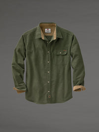 Thumbnail for Camisa con cuello de Pana