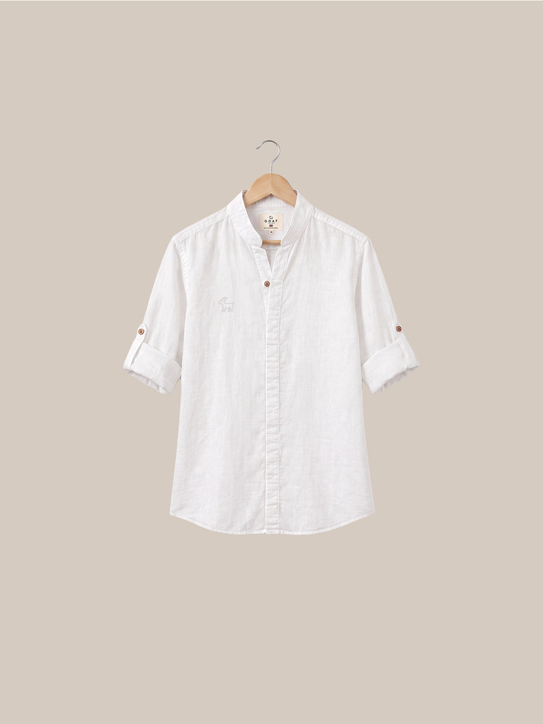 Camisa Bromley de lino - Azul