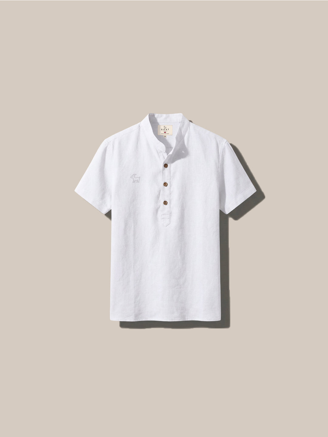 Camisa Goat London Classic - Blanco