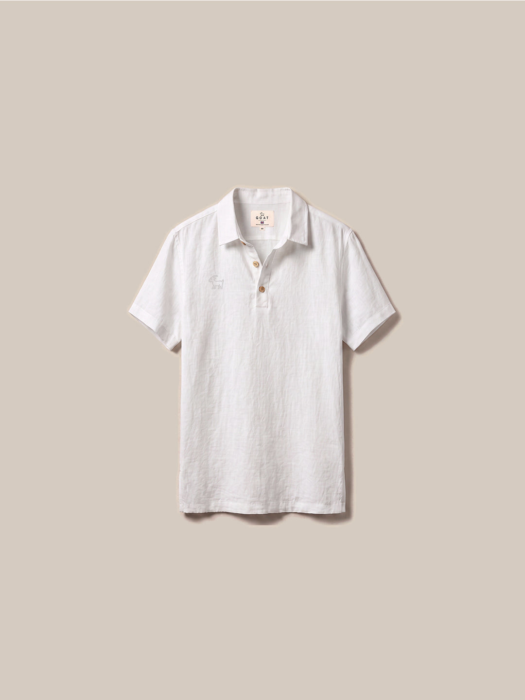 Remera Sundrige de lino - Blanco