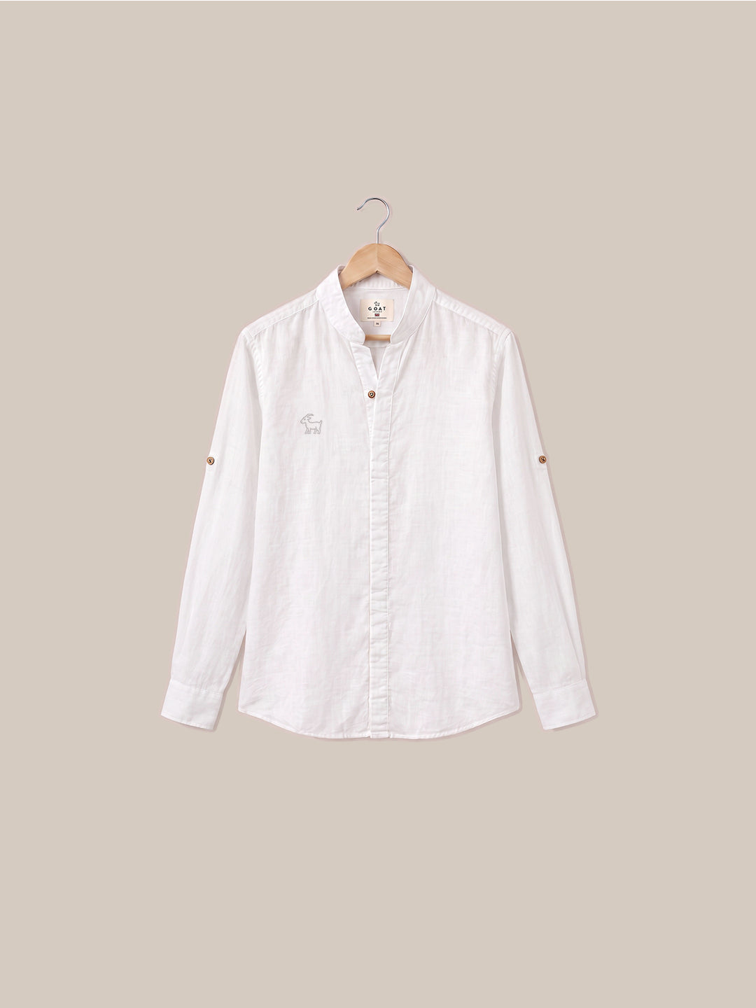 Camisa Bromley de lino - Azul
