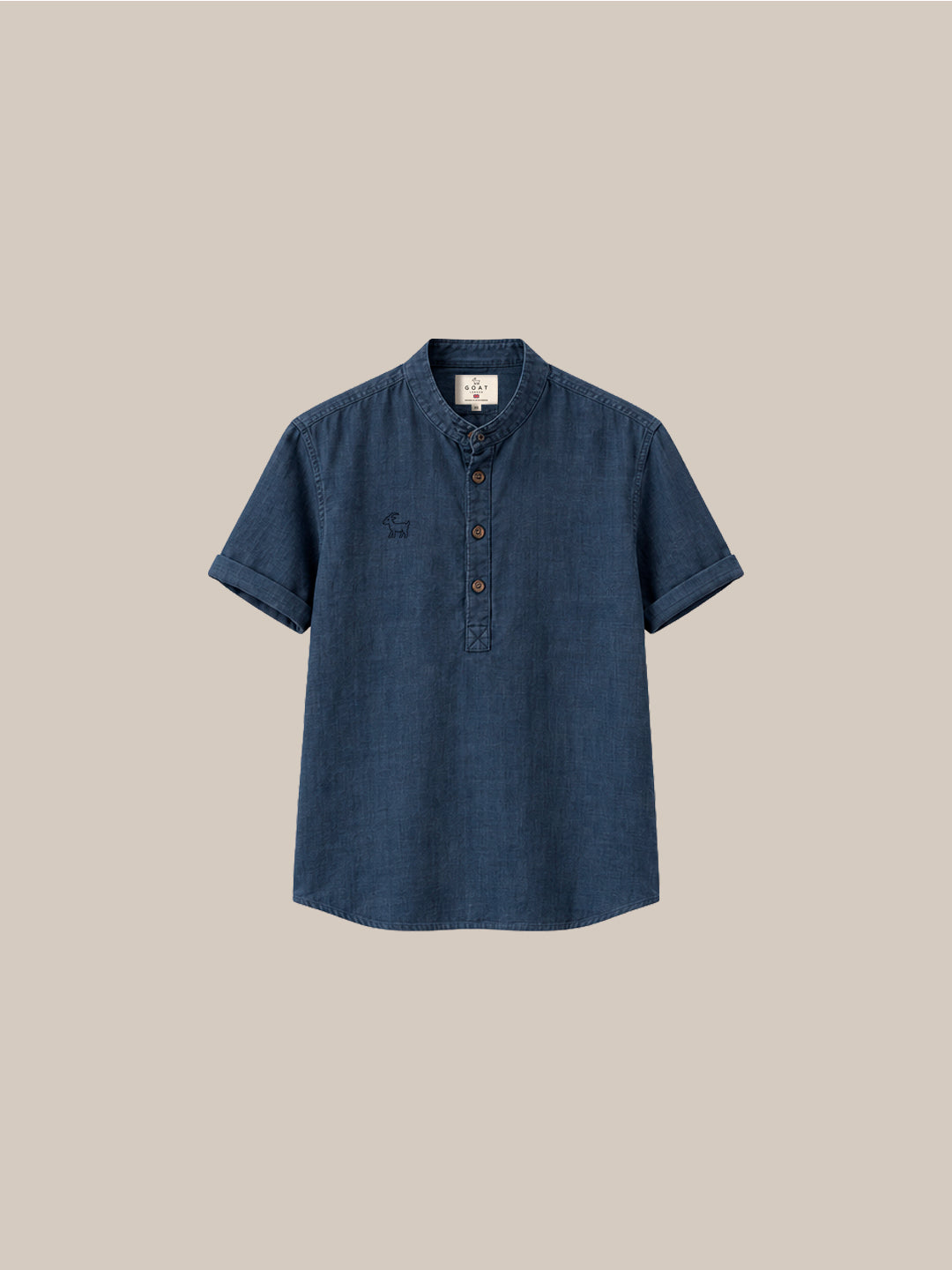 Camisa Goat London Classic - Blanco