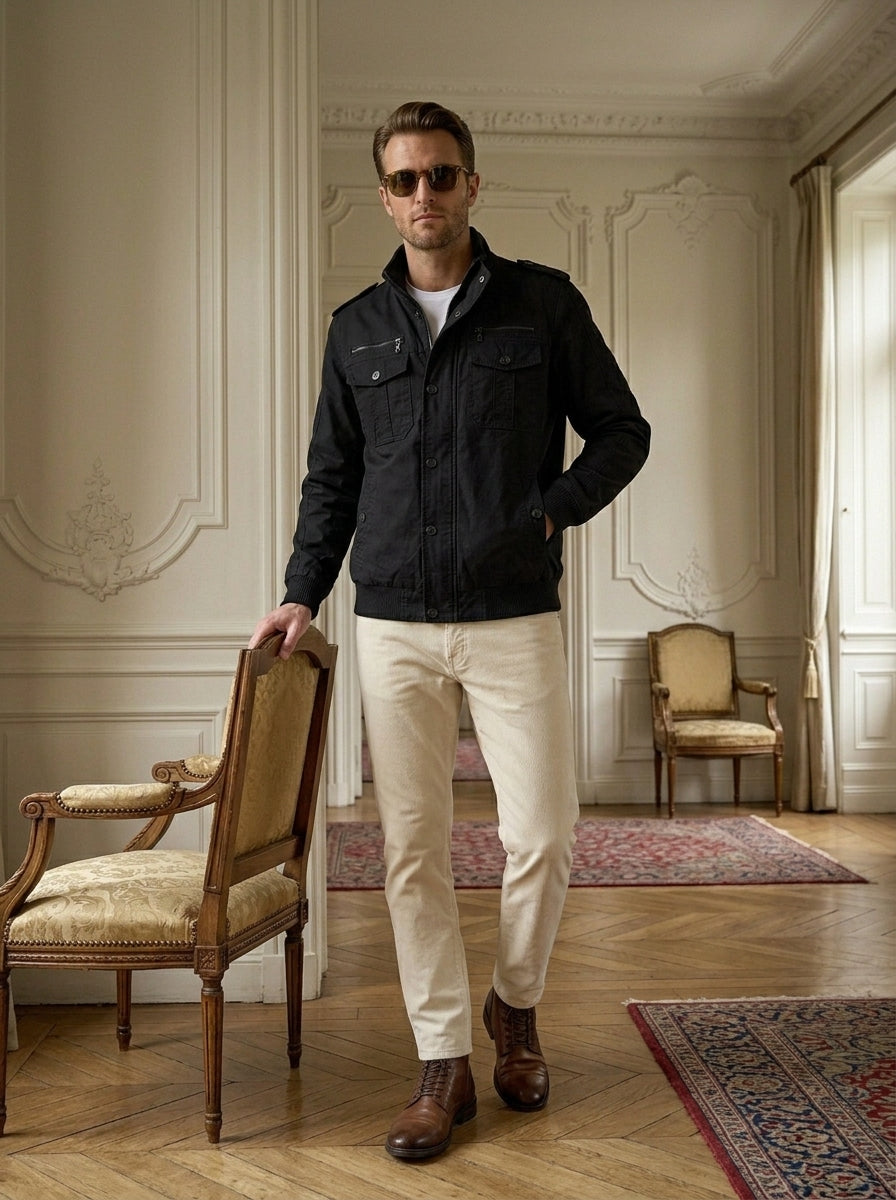 Chaqueta de Invierno Negro