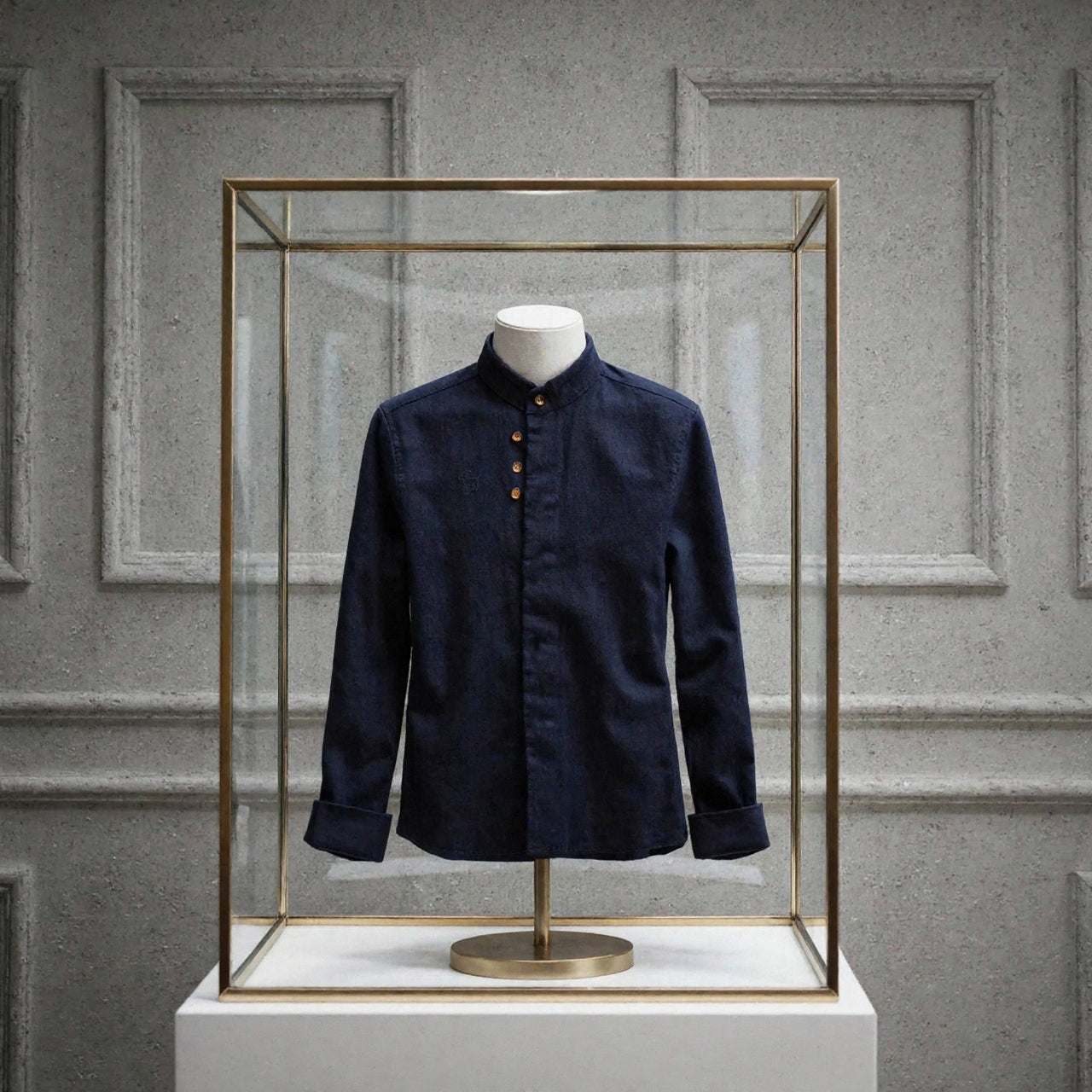 Camisa de lino Manga Larga