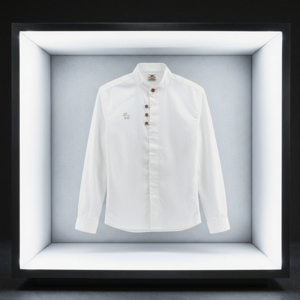 Camisa de lino Manga Larga