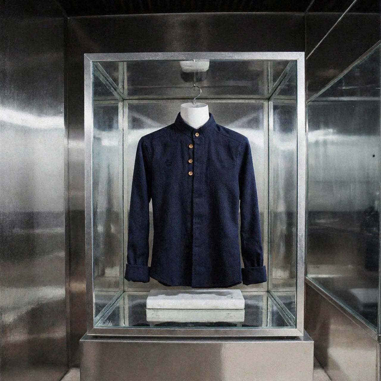 Camisa de lino Manga Larga