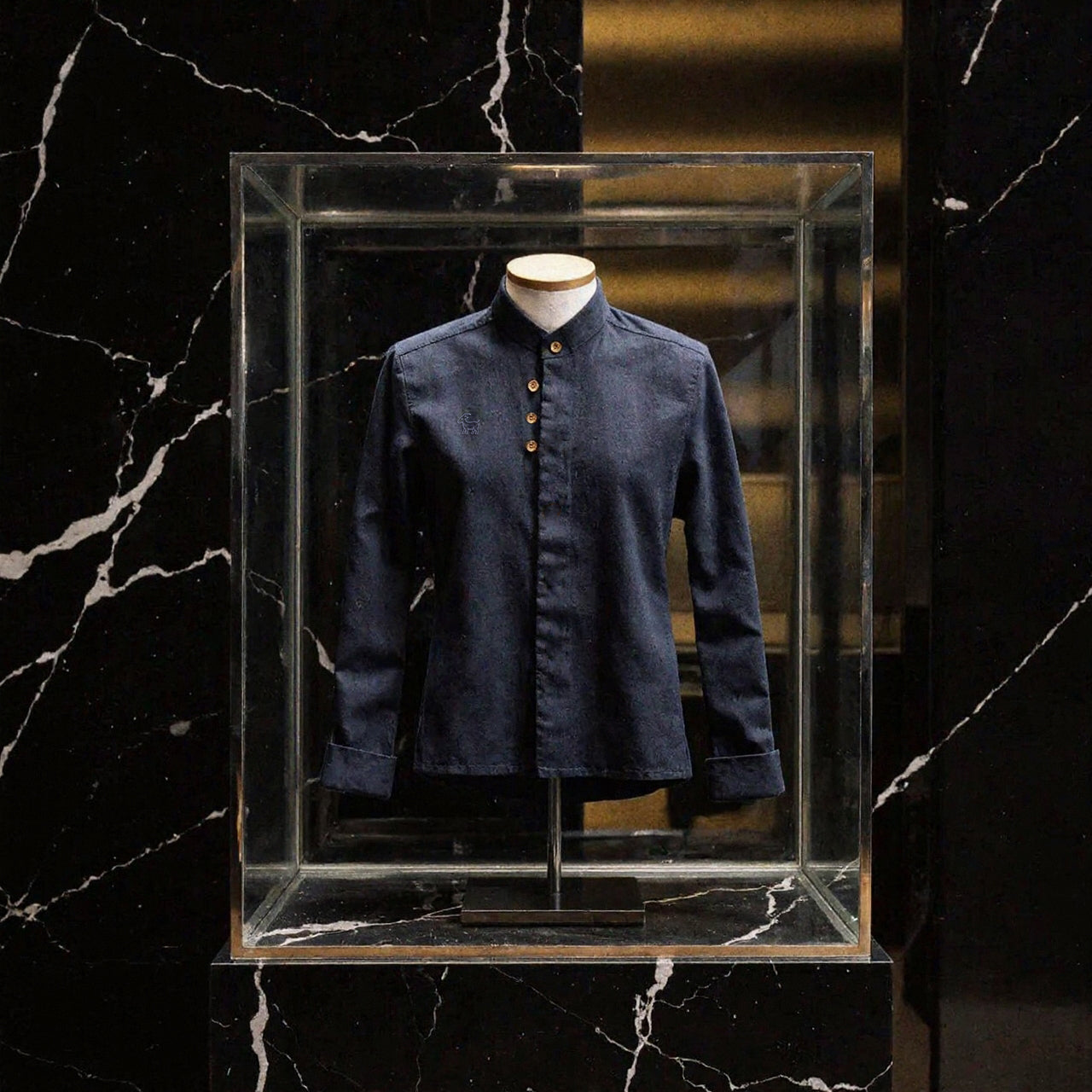 Camisa de lino Manga Larga