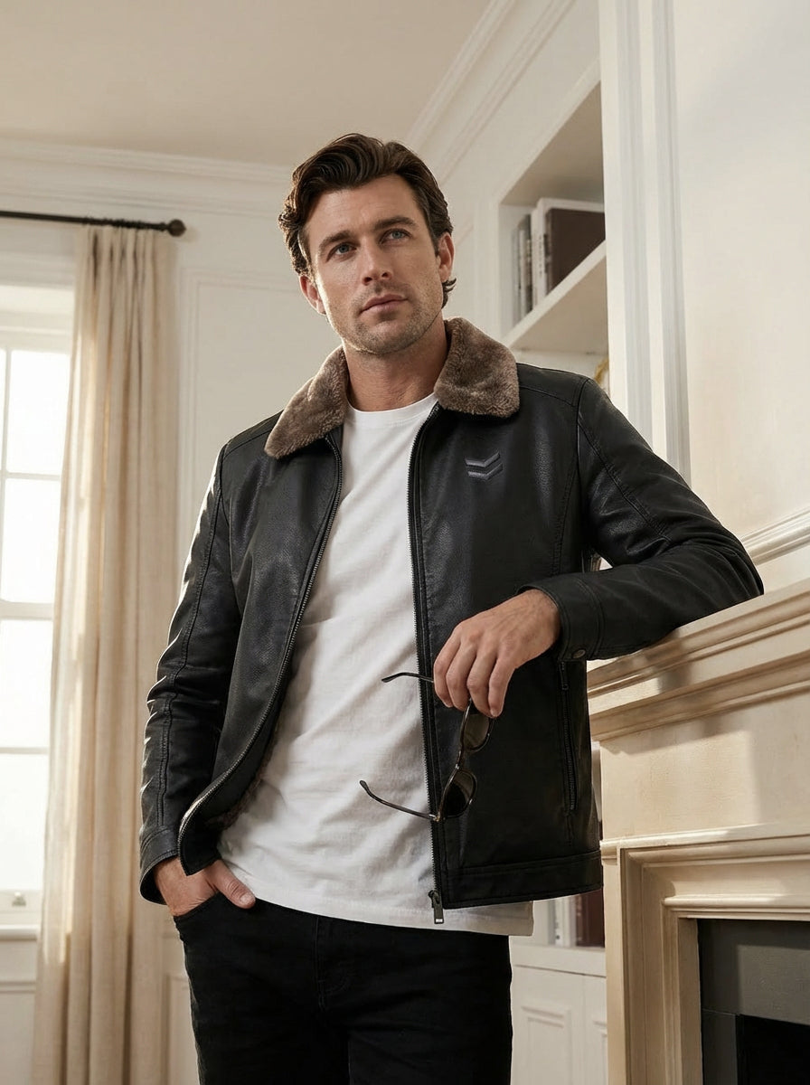 Chaqueta de Cuero