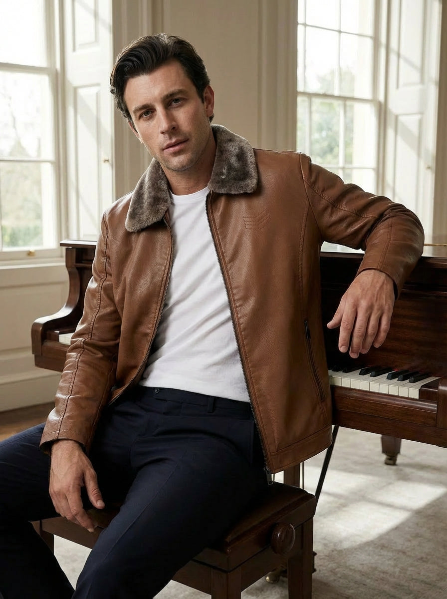 Chaqueta de Cuero