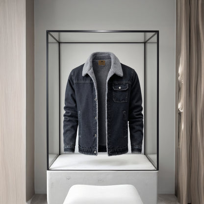 Campera de Jean con Corderito