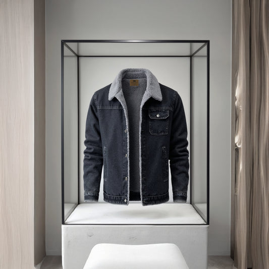 Campera de Jean con Corderito
