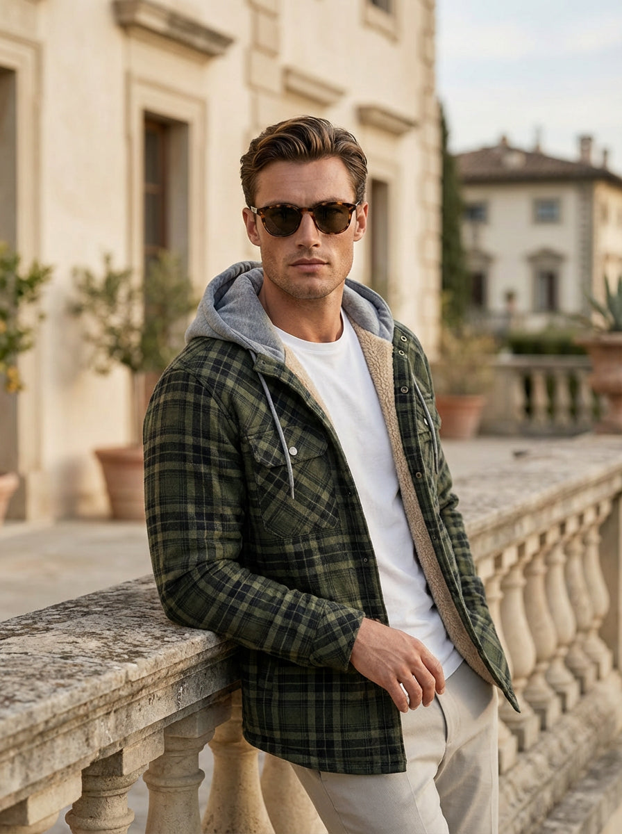 Campera de Algodón Verde