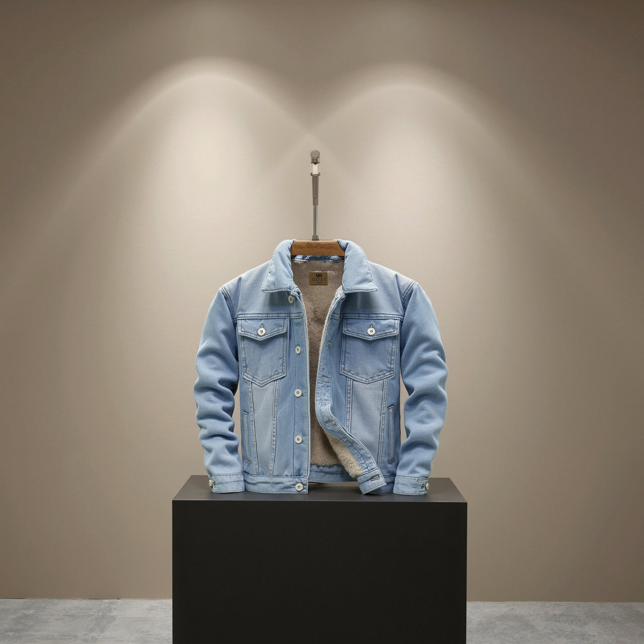 Chaqueta de Jean con corderito