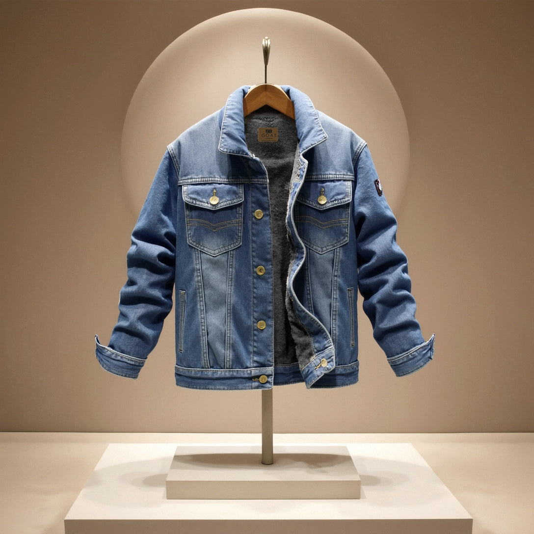 Chaqueta de Jean con corderito