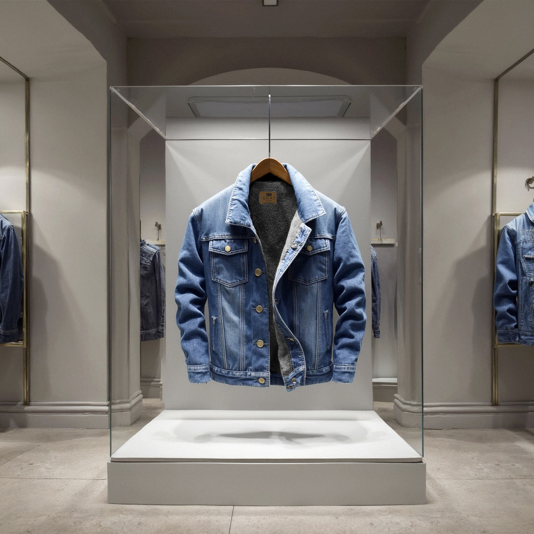 Chaqueta de Jean con corderito