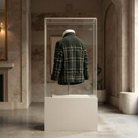 Thumbnail for Chaqueta con corderito a cuadros