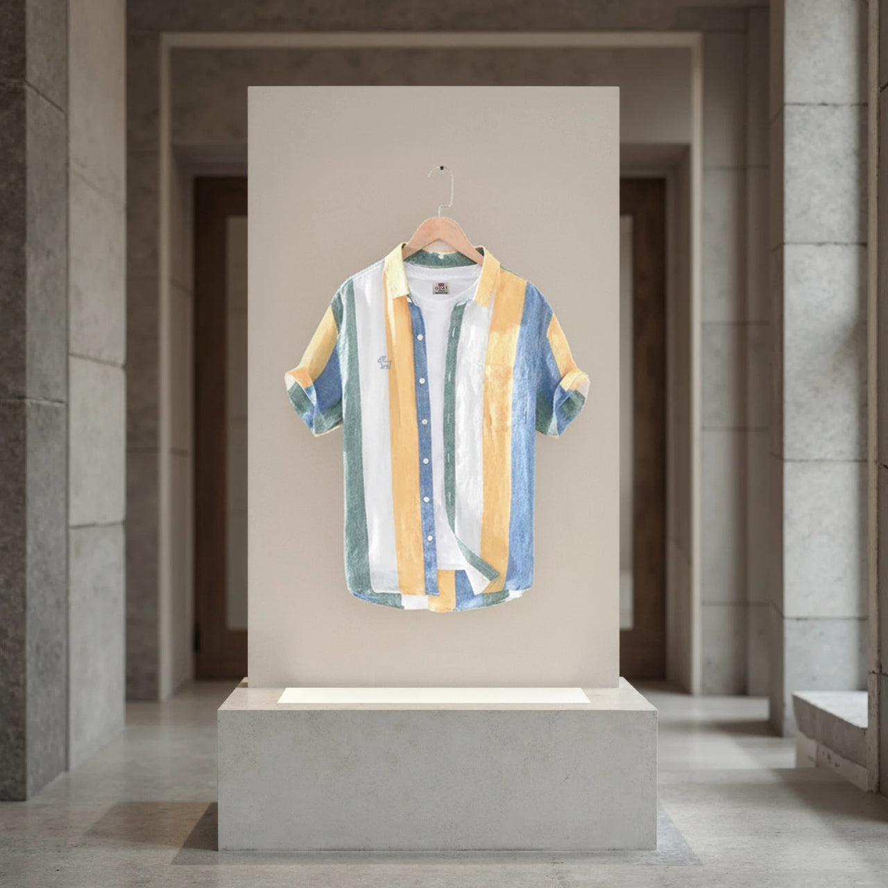 Camisa London Eye  (100% lino)