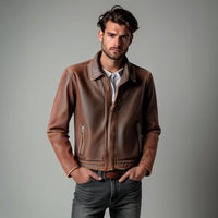 Thumbnail for Chaqueta de Cuero Vacuno Goat London