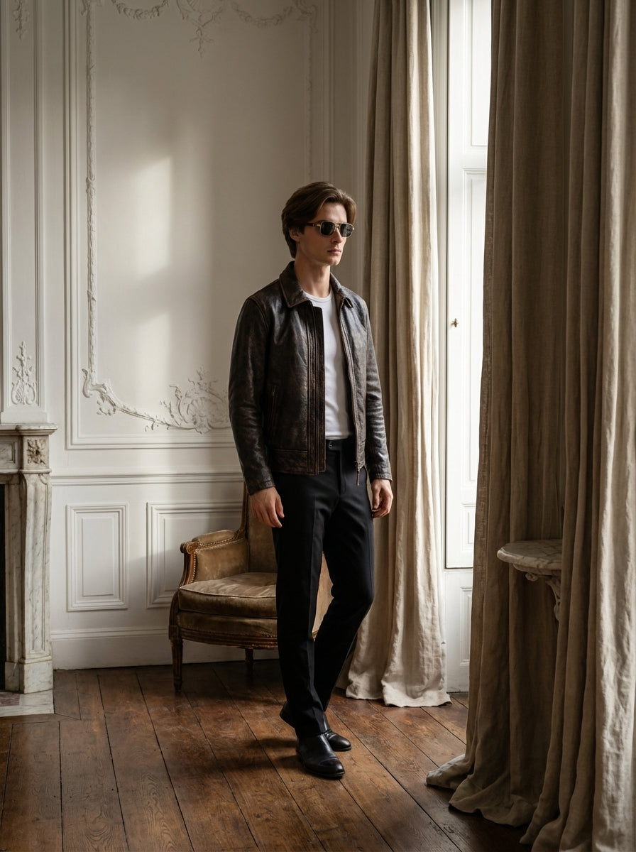 Chaqueta de Cuero Vacuno Goat London