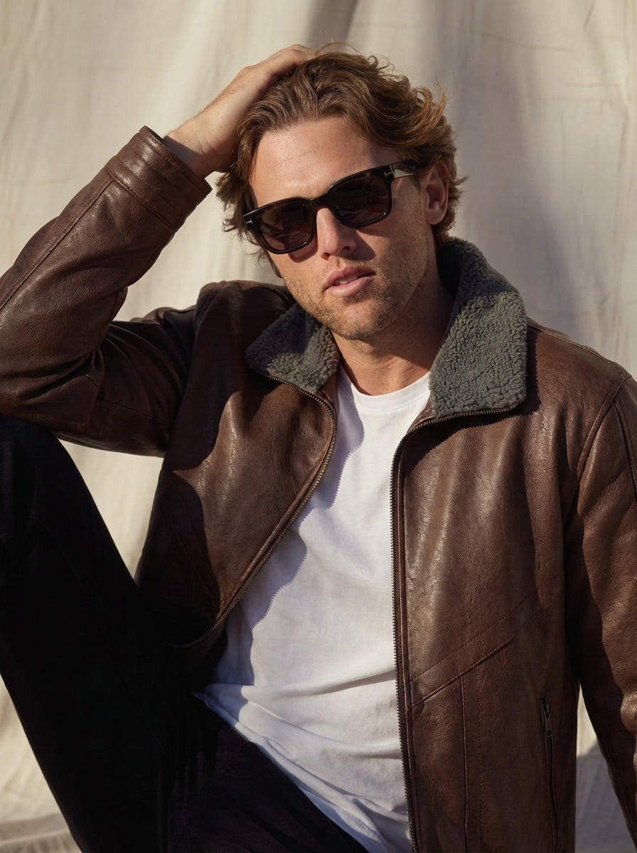 Chaqueta de Cuero Wandsworth