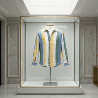 Thumbnail for Camisa London Eye mang larga (100% lino)