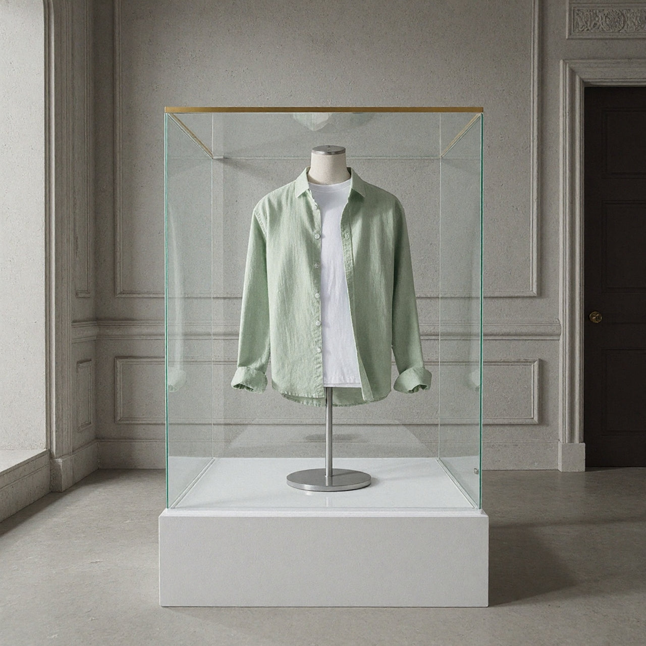 Camisa artworld linen