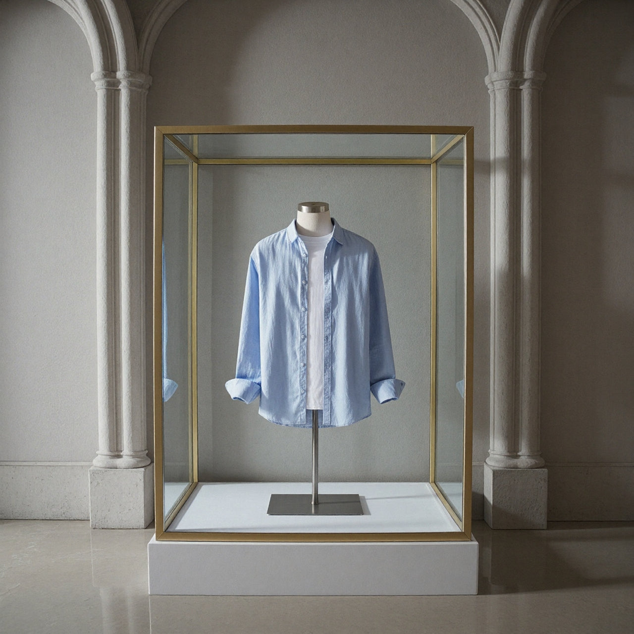 Camisa artworld linen